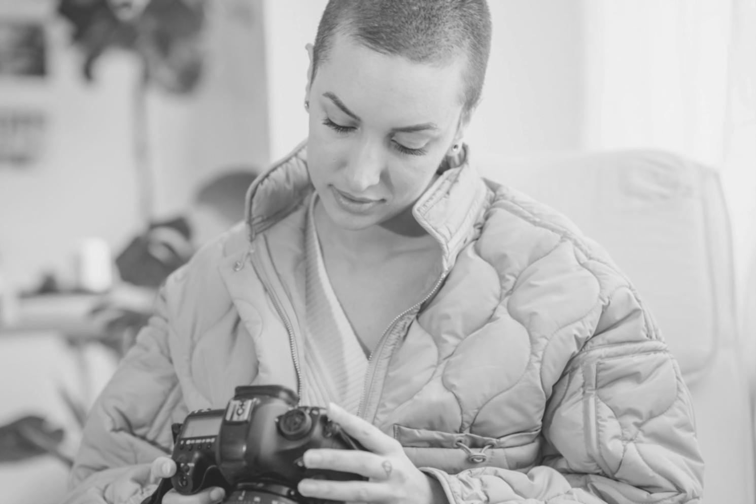 Professionelle Fotostudio-Ausrüstung mit Lichtsetup